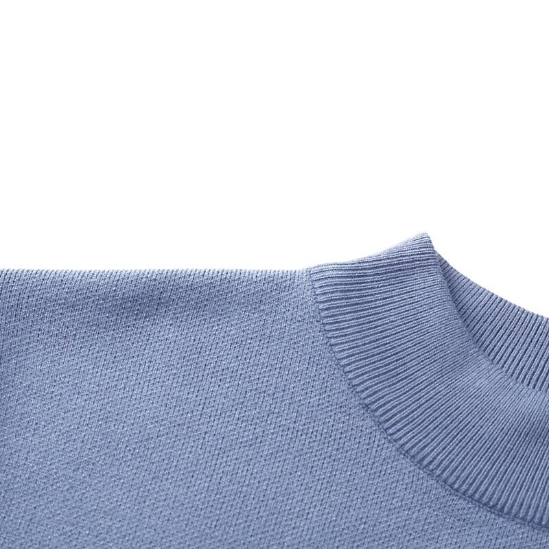 Heng Yuan Xiang Men's HYT81668 Winter Thickened Loose-Fit Round Neck Knit Sweater