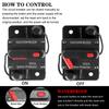 Fuse Reset Car Boat Auto Waterproof Fuse Box 12-48V DC Car Fusibles Amplificador Fuse 300A AMP Circuit Breaker Fuse Reset