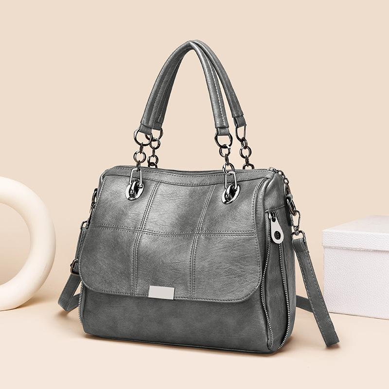 A Large-capacity Casual Tote Bag for Middle-aged Mothers with A Single Shoulder and Crossbody