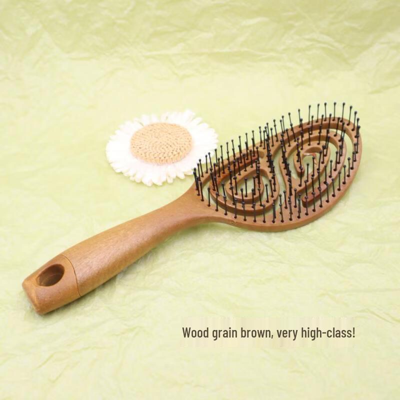 

Betuoyang Imitation Wood Grain Vent Hair Brush