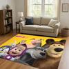New Cartoon M-Masha And B-Bear Christmas Gift Living Room Non-Slip Area Rug Carpet For Bedroom Playroom Sofa,Home Decor Doormat