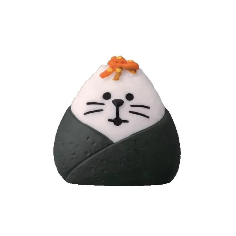 1pc Japanese Harvest Season Scene Decoration ZAKKA Fashion Play Gift Scarecrow Cat Toy DIY Resin Craft Small Decoration
