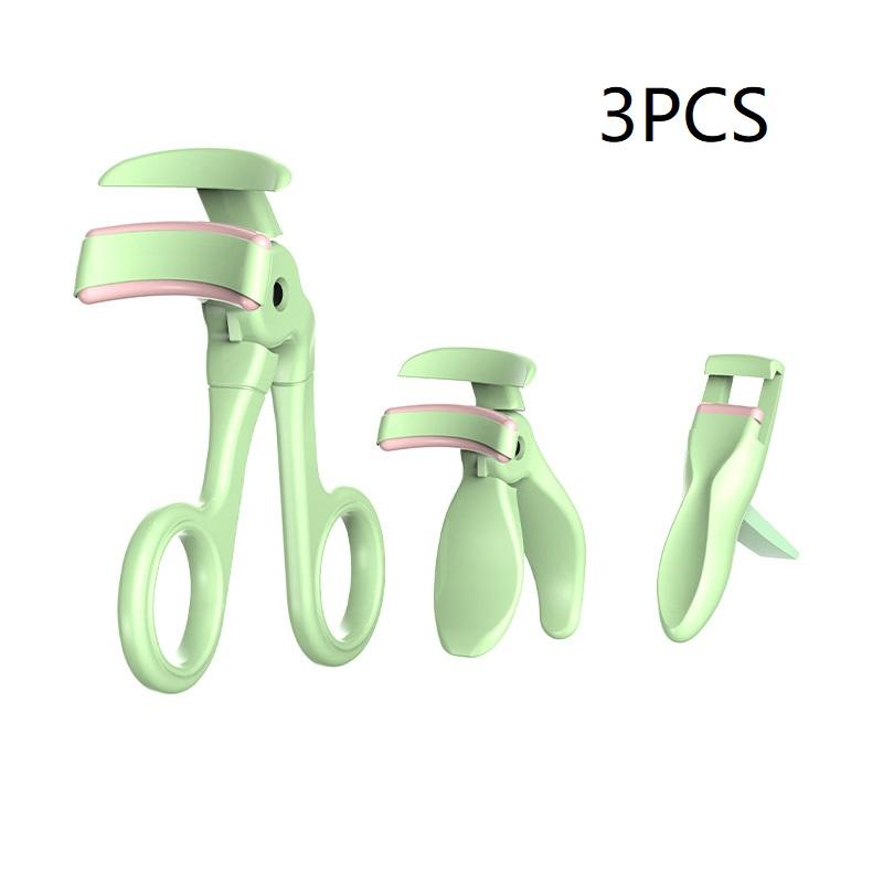 1/3 Stück 3D Wimpernzange Weitwinkel und Teilclip Praktisches Wimpernwerkzeug 3 Typen für Anfänger Make-up