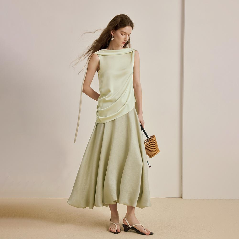 Waiwaiaiem Yy_Temperament Cloud Puffy Skirt_3Color