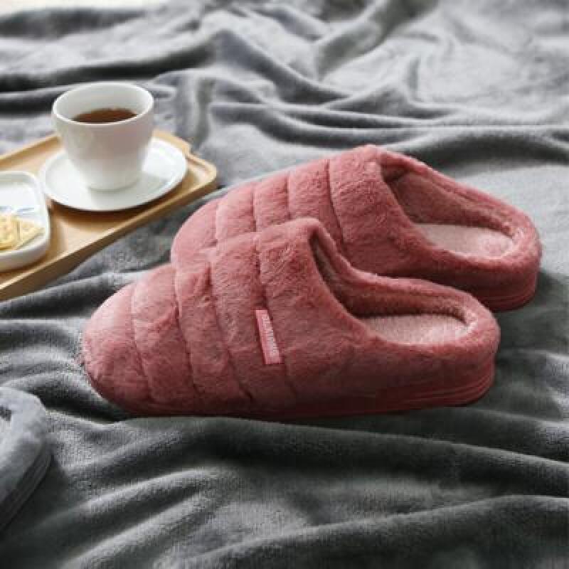 Офисные Школьные Домашние Зимние Микрофибровые Утепленные Подушечные Тапочки Офис Blue