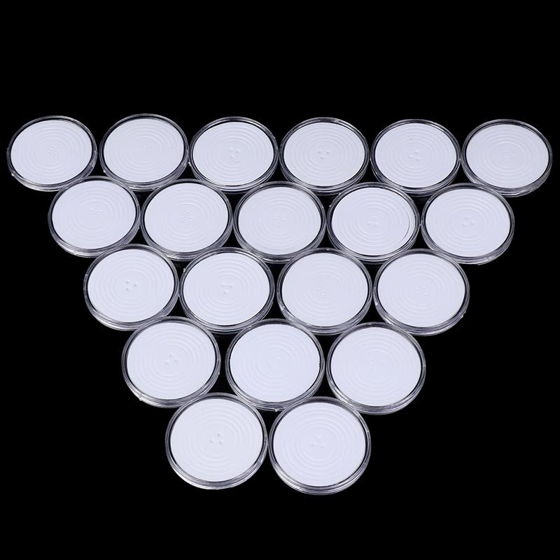 20Pcs 46Mm Plastic Coin Holder Capsule Storage Case Collection Display Container