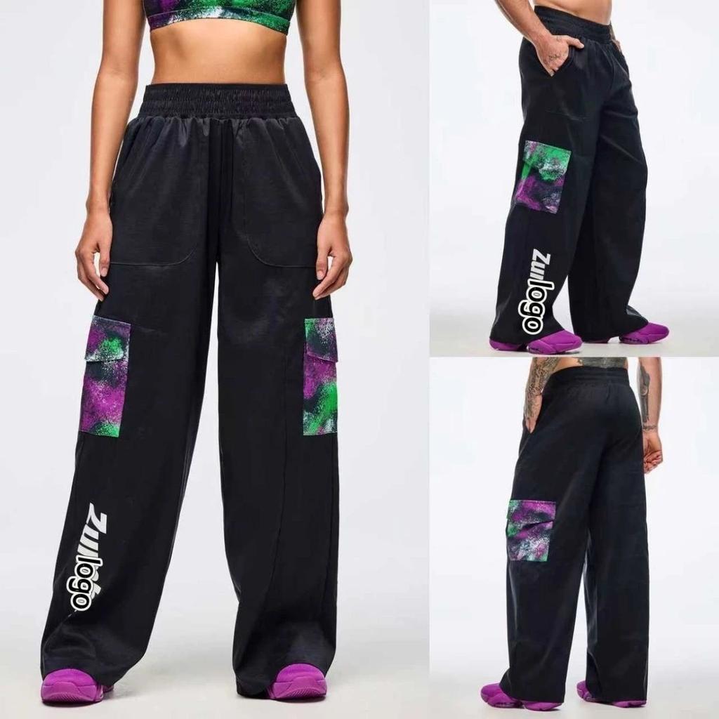 Zw New 2025 Sports Fitness Pants for Men and Women, Loose Fit, Plus Size, Slimming Cargo Pants, Jogger Pants