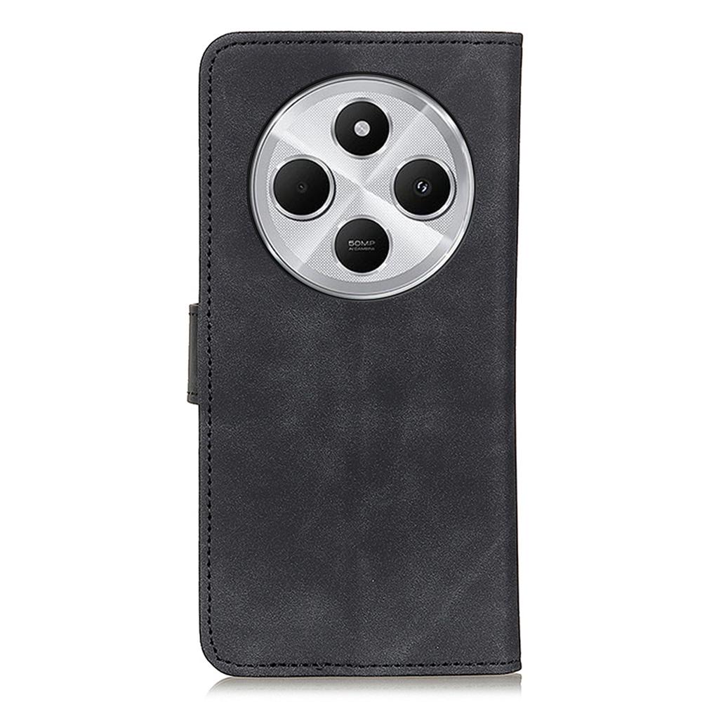 KHAZNEH For Xiaomi Poco C75 4G/Redmi 14R 5G/14C 4G Case Retro PU Leather Wallet Stand Phone Cover