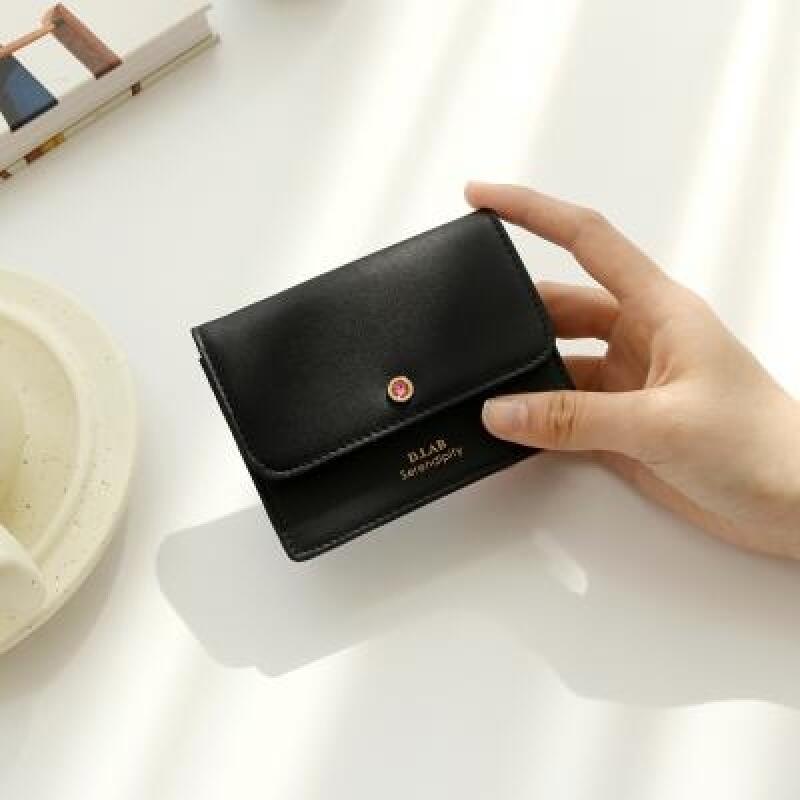 D.LAB (Birthday Flower Wallet) Billy Card Wallet - 4 Colors