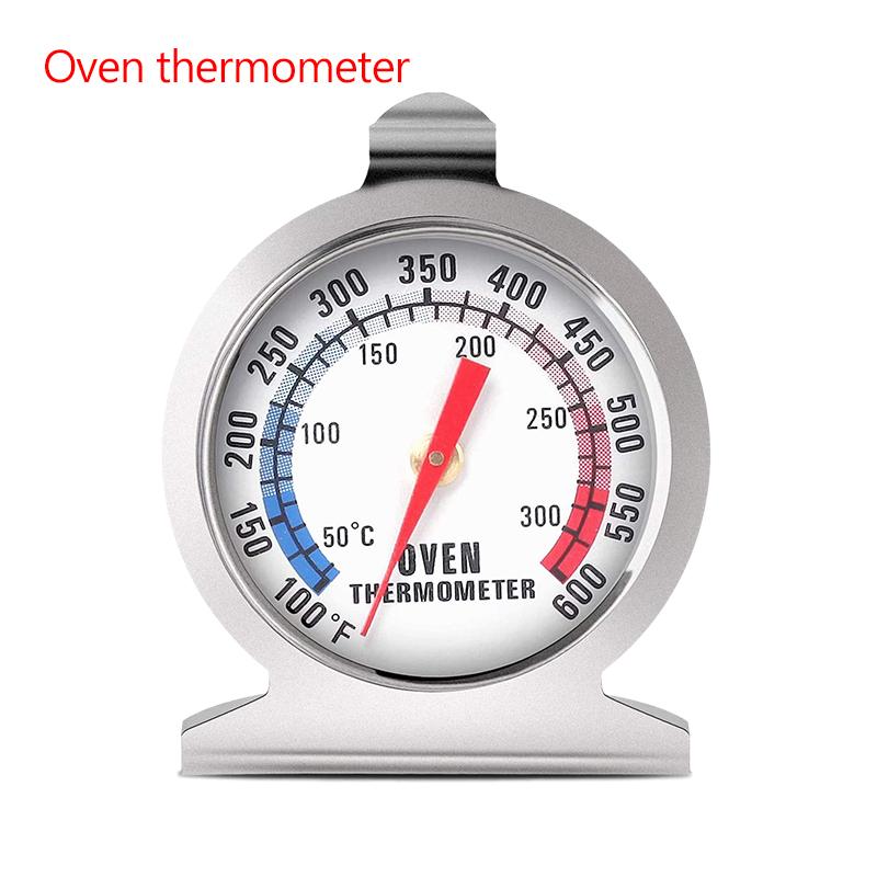 1PCS Freezer Oven Thermometer Bbq Grill Temperature Gauge Best Accurate Stainless Steel Safe Cooker Thermo Meters Baking Tools