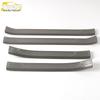 22 X5L Stainless Steel Sill Strips: Exterior Decorative Welcome Pedal Patches