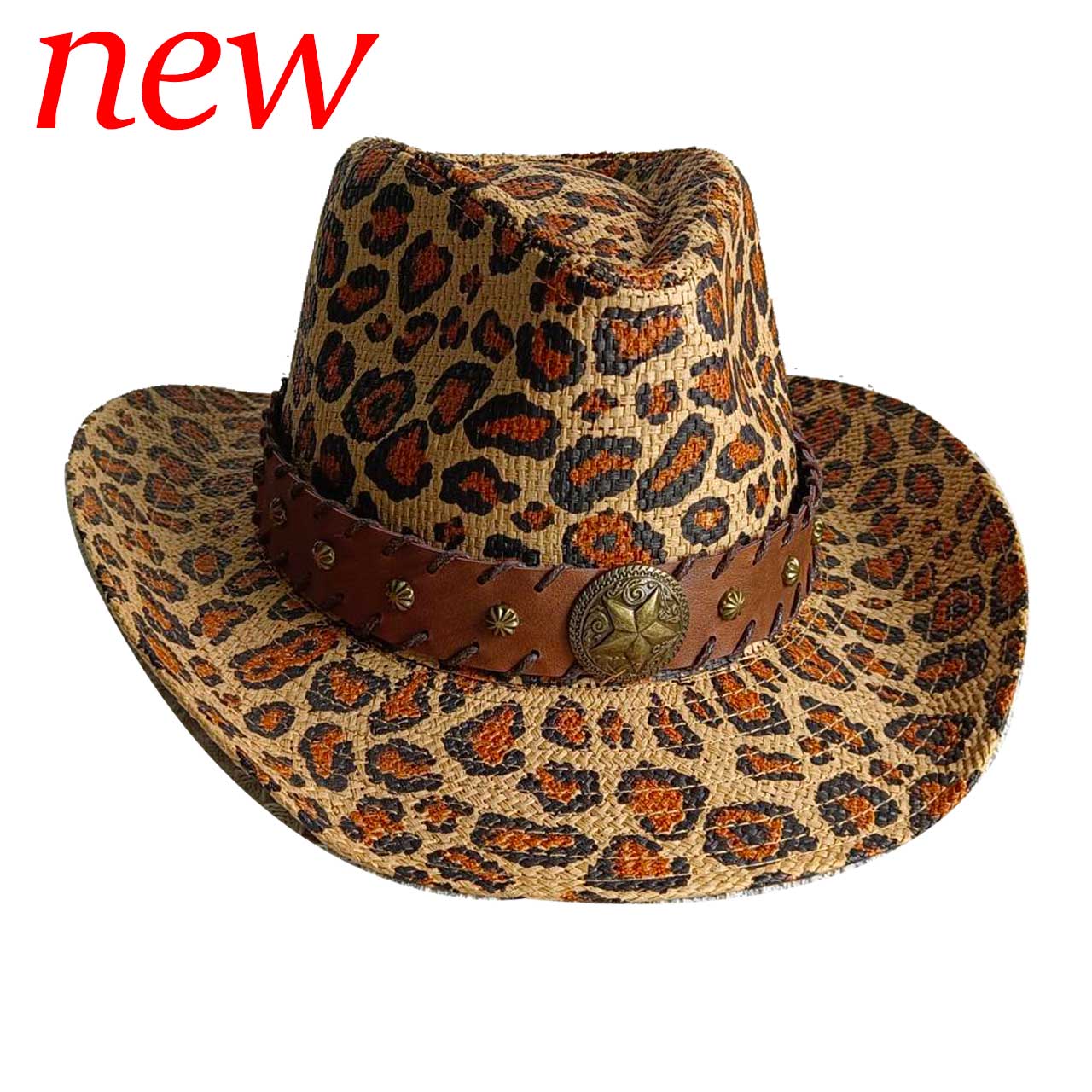 

Cowboy hat men s women s cowboy straw hat monochrome felt hat men s and women s big brim outdoor beach knight hat M55-58cm