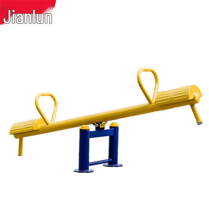 JEEANLEAN Outdoor Double Column Seesaw