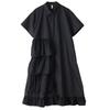 Short Sleeve Plus Size Cotton Mesh Vintage New In Dresses for Women Casual Loose Long Summer Shirt Dress