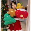 Cartoon Tree Christmas Gingerbread Man Apple Plush Toy Girl Sofa Gift Decoration