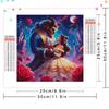 Diamond Mosaic Novelties 2026 Belle Princess Handmade Picture Rhinestones Beauty And The Beast Rose Flower Home Decor