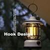 MOTIE Retro Camping Light, Ambient Light, Outdoor Tent Camping Lamp, Rechargeable Lantern, Hanging Light, LED, Ultra-Long Battery Life, Super Bright