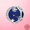 copper Moon Sun Star Shape Galaxy Dangle Charm Bead Charms Bead Charms fit for Women Authentic Accessories Bracelets Do It Yourself Jewellery