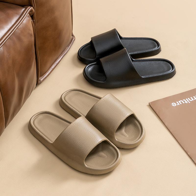 

Couple cool slippers home bathroom non-slip home indoor female summer male 44-45 [Suitable for usual 43-44]