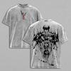 Zenin Maki Jujutsu Kaisen T-shirt Fushiguro Toji Vintage Washed Oversized T Shirt Men's Clothing Short Sleeve Cotton Tees Tops