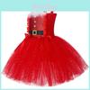 Vestito Tutù di Natale per Bambine Stile Europeo Americano Morbido e Sicuro Adatto a Tutte le Stagioni