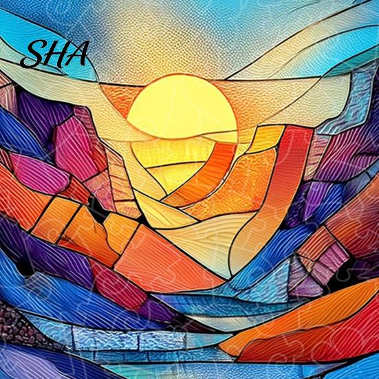 Window Decoration Puzzle Acrylic Suncatcher, Colorful Hanging, 7.48 Inch Sun Catcher Pendant Ornament, Ideal for Gifting And Home Decor Artistic Light