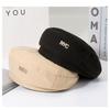 Painter Letters Myc Beret Hat Gift Warm Girl Outdoor Sports Sunshade Breathable