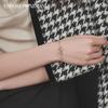 Emporio Armani Bracelet Fashionable, Simple and Trendy Rose Gold Double Ring Diamond Design Stainless Rose gold F (fits all) in original bag