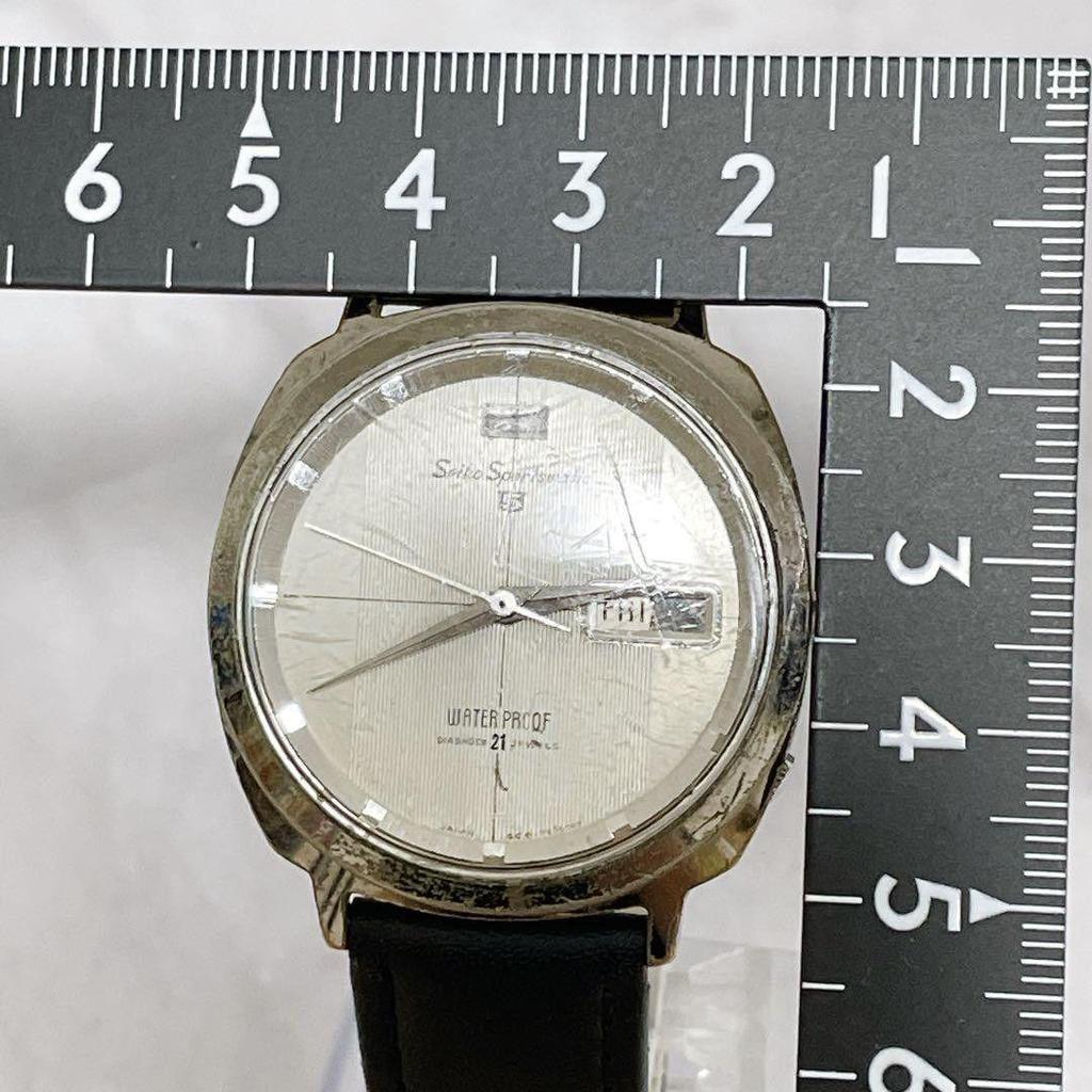 Used Rare Seiko Sportsmatic 5 SEIKO Watch Automatic Vintage #45-21