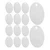 25Pcs DIY Engraving Aluminum Dog Tags Round Blank