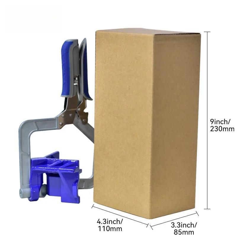 Home Cabinet Right Angle Fixing Hole Punching Installer 90 Degree Right Angle Woodworking Tool Clamp Quick Right Angle Pliers