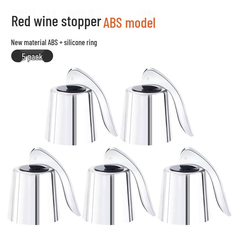 

ABS Plastic Wine Bottle Stopper Set