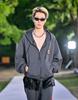 ORDINARY PEOPLE Re : Patchline Color Trackers Sweat Pants [Charcoal]