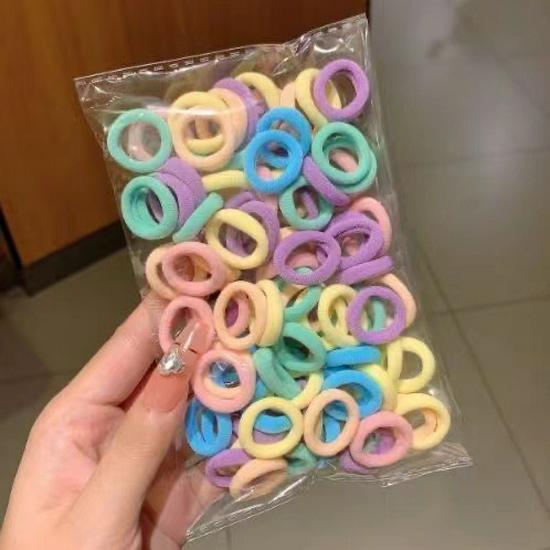 Child-Friendly Elastic Hair Tie for Little Girls