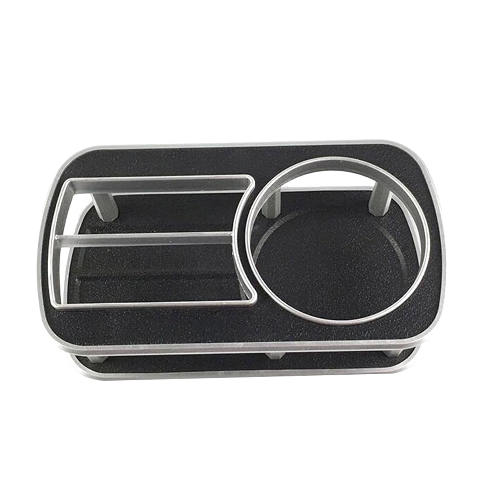 

ledmomo 1 шт. Автомобильный держатель для напитков Автомобильный держатель для стакана для телефона Автомобильный подстаканник с креплением на воздуховод 17.5X9.8cm чёрный