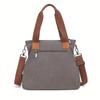 Preference for Bag Styles: Women'S Shoulder Bag Made of Canvas, Vintage Crossbody Bag, Fashionable and Casual Commuter Bag for Women