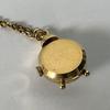 Used Good Condition ORIENT Orient Pendant Watch Pocket Watch Gold Color