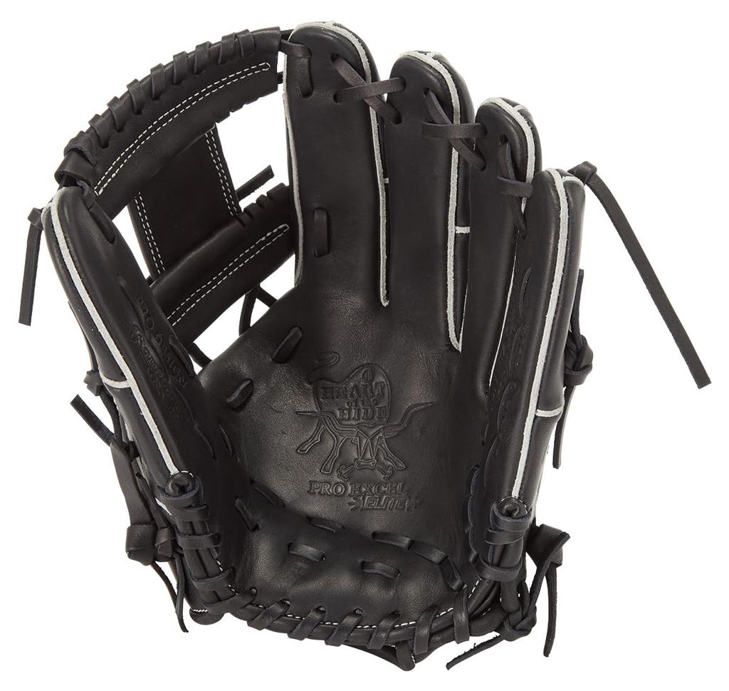 Rawlings Baseballová rukavice HOH PRO EXCEL ELITE Wizard Černá Velikost M, Softball, Junior, Dětská, #02 GJ5HW2G9MMG, [Univerzální], (Levák)