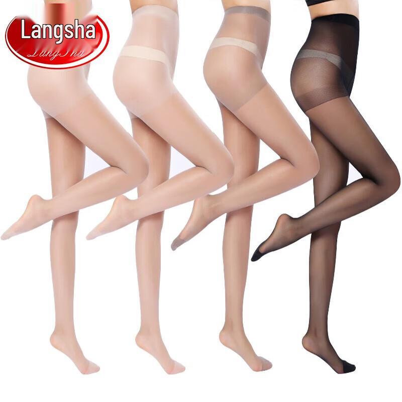 LANSWE Damen Ultra-Dünne Formende Strumpfhose (6 Pack)