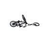 Creative Bicycle Keychain Zinc Zinc Alloy Cycling Bag Hanging Gift Mini Bike Keyring  Men