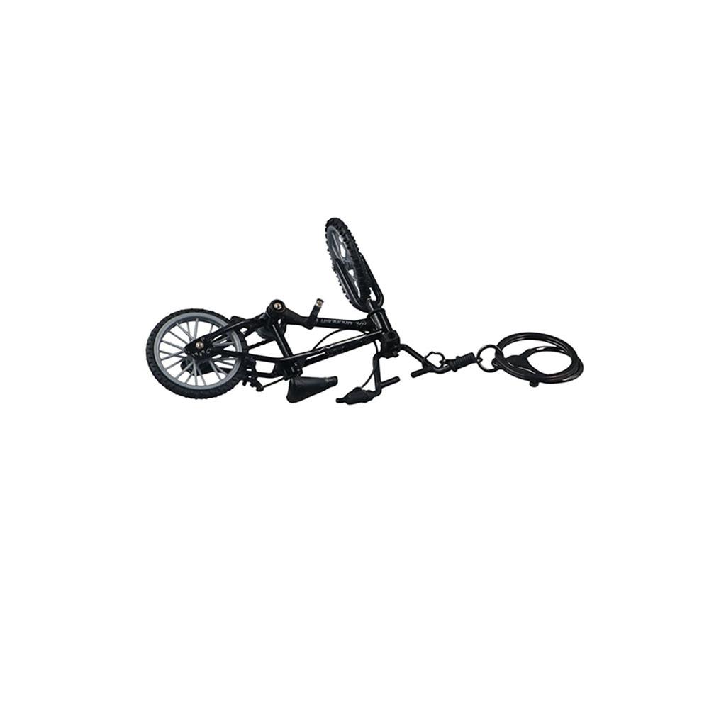 Creative Bicycle Keychain Zinc Zinc Alloy Cycling Bag Hanging Gift Mini Bike Keyring Men