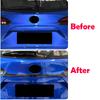 For Toyota Corolla Cross -2024 2025 ABS Chrome Rear Trunk Lid Cover Tailgate Boot Back Door Trim Molding Protector Strip
