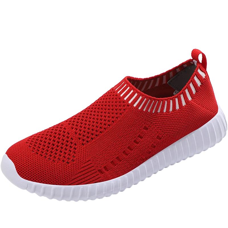 Fashion Women Casual Sneakers Mesh Breathable Sport Shoes for Woman Vulcanized Shoes Summer Female Socks Walking Woman Footwear Femme