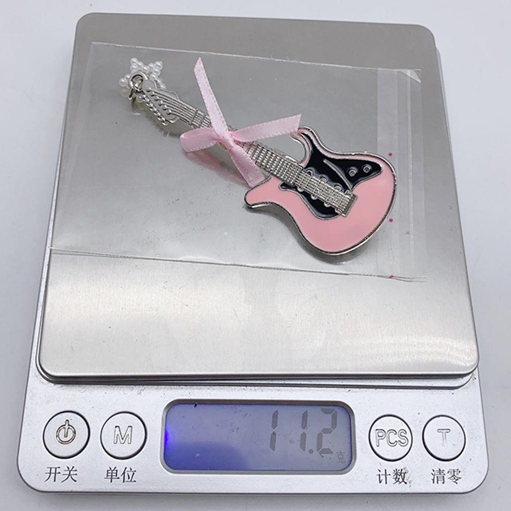 Guitar Star Charm Hair Clip Sweet Pentagrams Bowknot Hairpin Hair Barrettes Elegant Pearl Hairclip Aesthetic Headwear