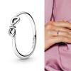 New 925 Sterling Silver Pan Ring Forever Symbol Rosette Ring For Women Wedding Party Gift Fashion Jewelry