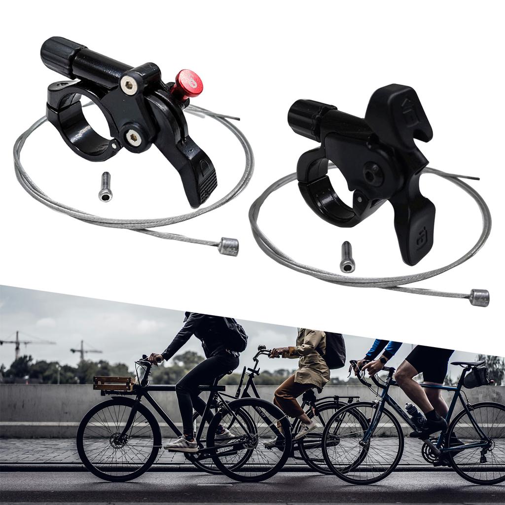 Biclcyes Lockout Wire Control Lever Remote Lockout Wire Lever With Cable Road Bicycle Fork Controller Easy To Install