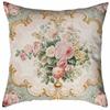 Retro Flowers Throw Pillow Covers With Digital Printing Of Short Plush Fabric Car-Shaped Sofa Cushion For Office Home Decor