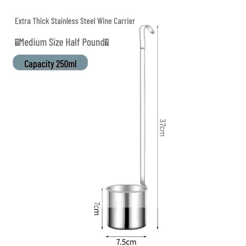 Mengzhang 316 Stainless Steel Wine Funnel & Ladle