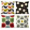 Fashion O-Orla k-Kiely Flower Pillow Case Anti-dustmite Pillowcase Invisible zipper silky short plush Sofa cushion cover
