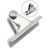 Concave Base Mount Bimini Top Fitting 316 Stainless Steel Deck Hinge Boat Accessories  Marine Boat